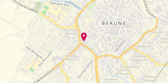 Plan de HEISEL Jean Baptiste, 45 Rue Maufoux, 21200 Beaune