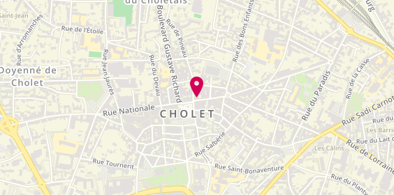 Plan de Choletcoif, 112 Bis Rue Nationale, 49300 Cholet