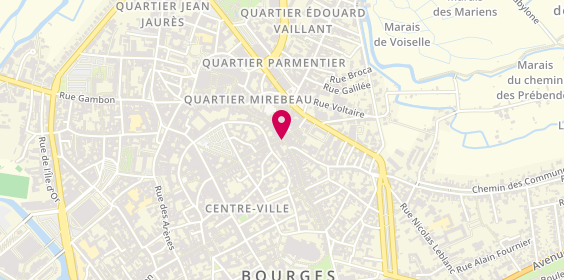 Plan de Dessange, 58 Rue Coursarlon, 18000 Bourges