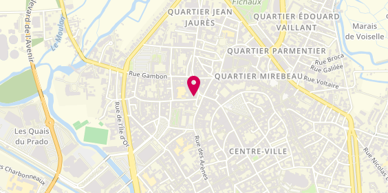 Plan de Créateur de Reflets, 3 place Planchat, 18000 Bourges
