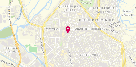 Plan de Coiffeur Sen, 15 place Planchat, 18000 Bourges