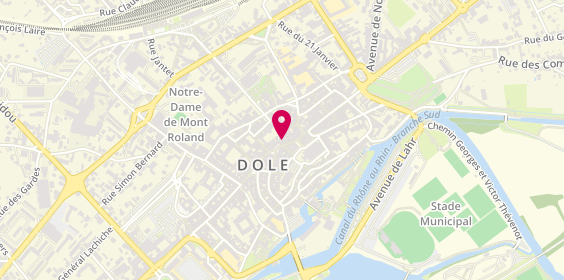 Plan de Coiff&Co - Coiffeur Dole, 64 Rue de Besançon, 39100 Dole