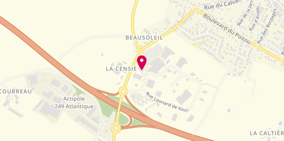 Plan de Pass-Port Coiffure, 1 Rue Louis Braille, 49450 Sèvremoine