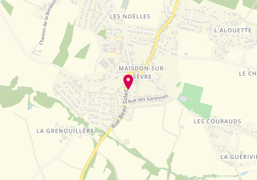 Plan de Saint Georges, 7 Rue Beau Soleil, 44690 Maisdon-sur-Sèvre