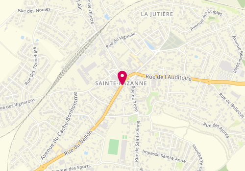 Plan de Créa'tif, 17 Rue de l'Hôtel de Ville, 44680 Sainte-Pazanne