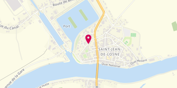 Plan de Evasion Coiffure, 8 allée du Bastion des Charmilles, 21170 Saint-Jean-de-Losne