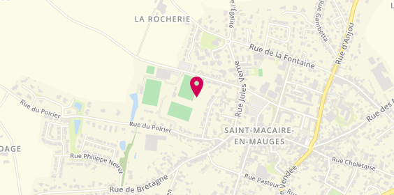 Plan de L'Art des Pigments, 15 Rue du Commerce, 49450 Saint-Macaire-en-Mauges
