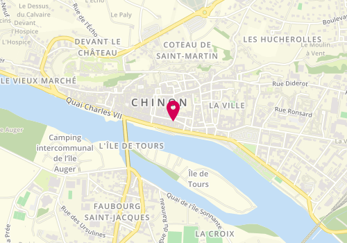 Plan de Custombarber, 19 Rue Rabelais, 37500 Chinon