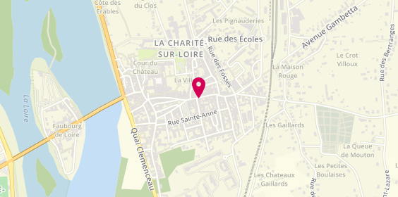 Plan de Art et Coiffure, 48 Rue Camille Barrère, 58400 La Charité-sur-Loire