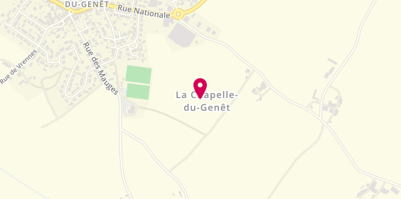 Plan de L'Atelier de Camille - Coiffure Mix, 6 Place de L&#039;Eglise, 49600 La Chapelle-du-Genêt
