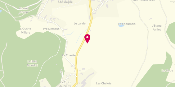 Plan de Coiffure A Domicile, La Garenne, 58230 Moux-en-Morvan