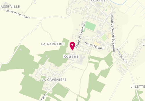 Plan de Veronique Morilleau, 40 Route Chemere, 44640 Rouans