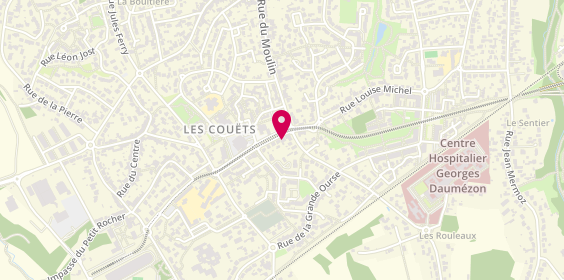 Plan de Atout Coiffure, 3 Rue de la Chapelle, 44340 Bouguenais