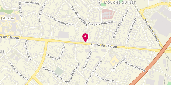 Plan de Faubourg Coiffure, 223 Route de Clisson, 44230 Saint-Sébastien-sur-Loire