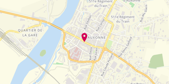 Plan de Engoline Coiffure, 45 Rue Antoine Masson, 21130 Auxonne