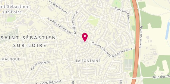 Plan de Pause Coiffure, la Fontaine
0 Rue de Beaugency, 44230 Saint-Sébastien-sur-Loire