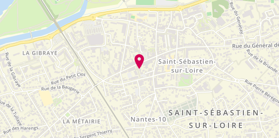 Plan de Atelier Pour Pl'Hair, 6 Allée de la Gare d'Anjou, 44230 Saint-Sébastien-sur-Loire