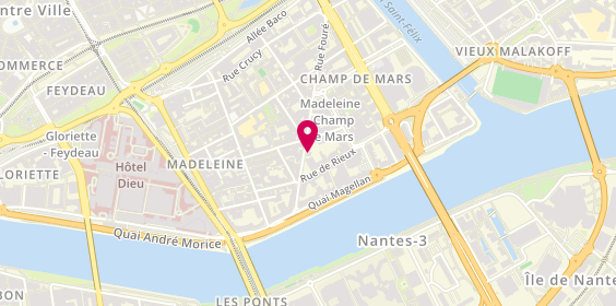 Plan de As de Pique, 37 Rue Fouré, 44000 Nantes