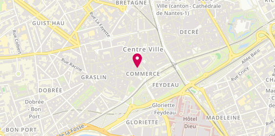 Plan de Moha Coiffure, 1 Rue du Port au Vin, 44000 Nantes