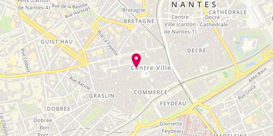 Plan de Le Pétard à Mèches, 7 Rue des Vieilles Douves, 44000 Nantes