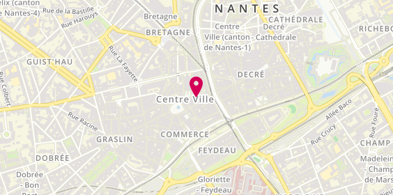 Plan de Frederic Moreno, 13 Rue Saint-Nicolas, 44000 Nantes