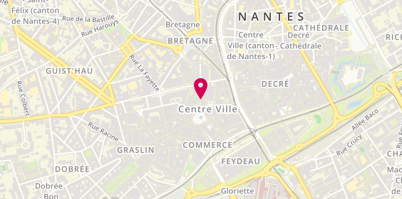 Plan de Jean Louis David, 2 Rue de l'Arche Sèche, 44000 Nantes