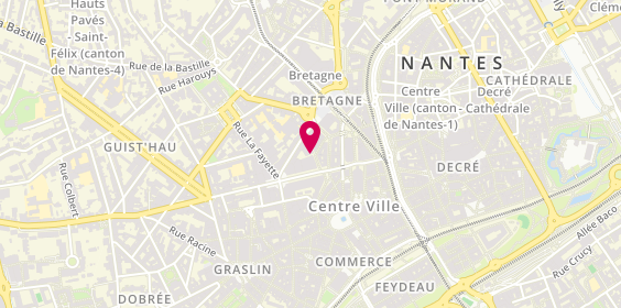 Plan de Tchip Coiffure, 5 Rue Paré, 44000 Nantes