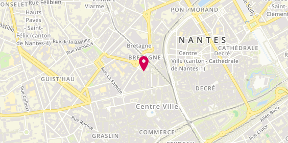 Plan de Biocoiff Nantes, 4 Rue Pierre Chereau, 44000 Nantes