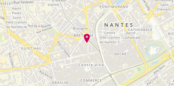 Plan de I'D, 1 Rue du Pont Sauvetout, 44000 Nantes