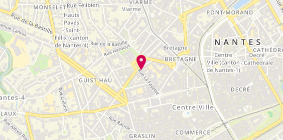 Plan de 5 Th Avenue By...coiffeur Studio, 18 Rue la Fayette, 44000 Nantes