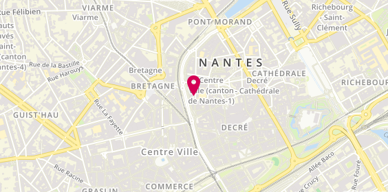 Plan de Ethnicia, 4 Place des Petits Murs, 44000 Nantes