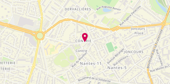 Plan de 4tif4, 56 Rue de la Contrie, 44100 Nantes