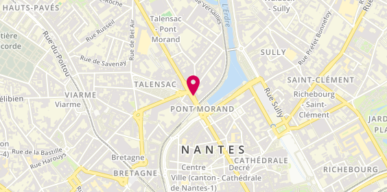 Plan de Avant-Première Coiffure, 6 Rue Paul Bellamy, 44000 Nantes
