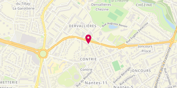 Plan de Christelle&Co Coiffure, 23 Rue de la Prière, 44100 Nantes