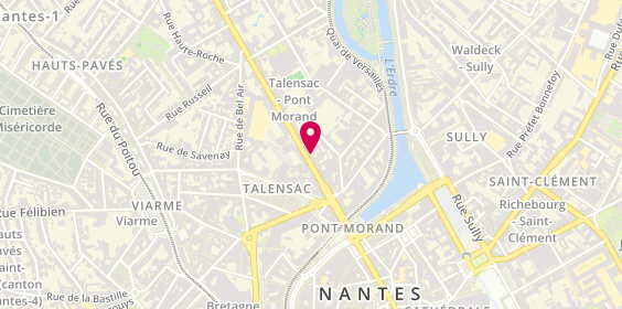 Plan de Soni'Coiff, 26 Rue Paul Bellamy, 44000 Nantes