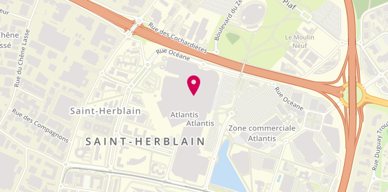 Plan de Franck Provost, Centre Commercial Atlantis 17 Rue Océane, 44800 Saint-Herblain