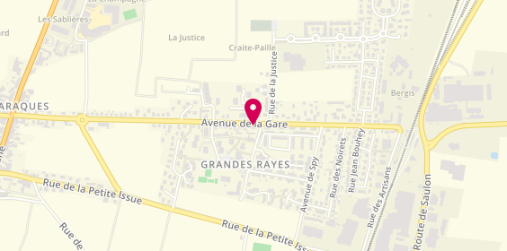 Plan de Hello Coiffure, 89 avenue de la Gare, 21220 Gevrey-Chambertin