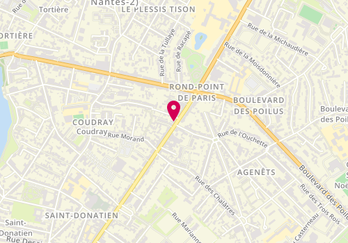 Plan de Les P'tits Ciseaux - Coiffeur Nantes, 32 Rue Général Buat, 44000 Nantes