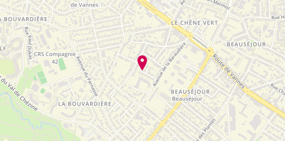 Plan de FLEURY Valérie, 20 Avenue Ginette Neveu, 44800 Saint-Herblain