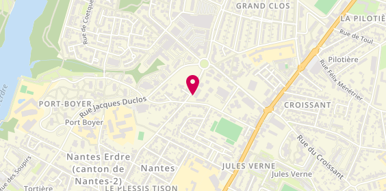 Plan de Iliass Coiffure, 142 Route de Saint-Joseph, 44300 Nantes