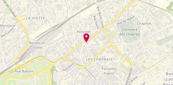 Plan de Ephem'Hair, 32 Rue de Belfort, 25000 Besançon