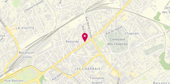 Plan de L'Atelier, 57 Rue de Belfort, 25000 Besançon