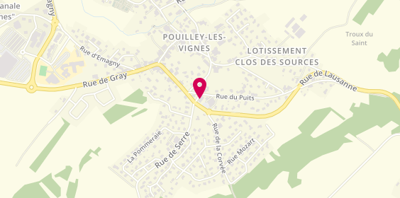 Plan de Le Salon, 25 Rue de Lausanne, 25115 Pouilley-les-Vignes
