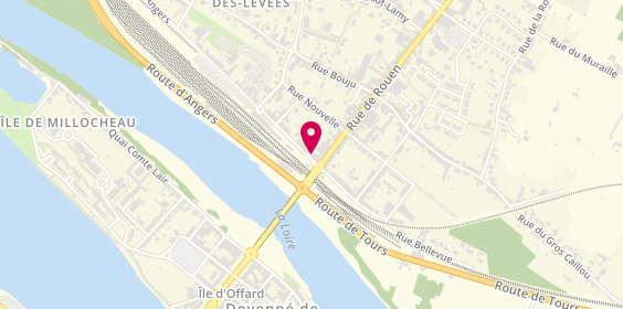 Plan de Au Petit Atelier, 3 Avenue David D&#039;Angers, 49400 Saumur