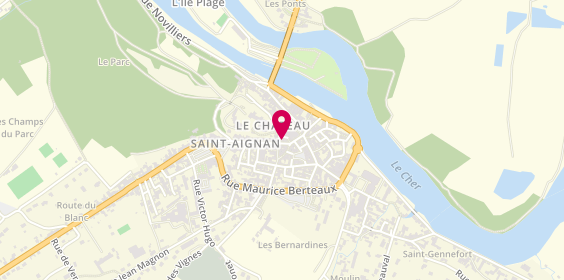 Plan de Diva Coiffure Mixte, 24 Rue Constant Ragot, 41110 Saint-Aignan