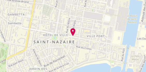 Plan de Mensquare, 36 avenue du Général de Gaulle, 44600 Saint-Nazaire