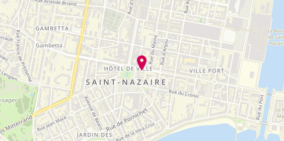 Plan de Atelier de Nolwenn - coiffeur artisan créateur, 39 avenue du Général de Gaulle, 44600 Saint-Nazaire