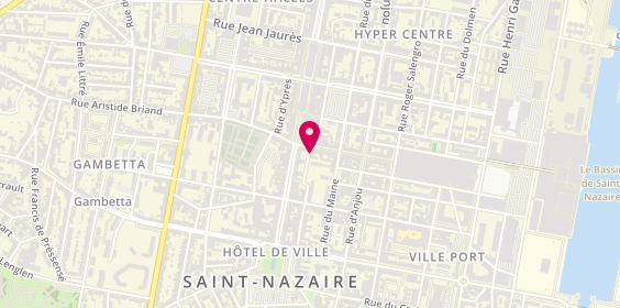 Plan de Salon de Vincent, et des Arts
35 Rue de la Paix, 44600 Saint-Nazaire