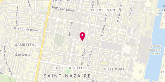 Plan de Atipick Salon, 27 Rue de la Paix et des Arts, 44600 Saint-Nazaire