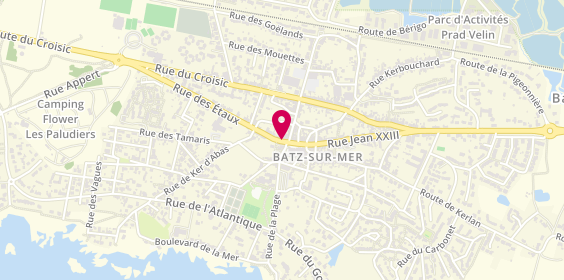 Plan de Dyana Coiffure, 4 Rue des Étaux, 44740 Batz-sur-Mer